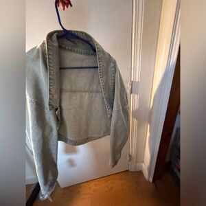 Women's  drop back Denim Jacket